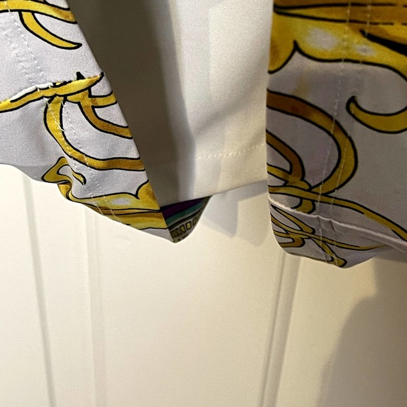 Joseph Ribkoff Floral Boho Tank Midi Dress Sleeveless Braid Neckline Small Women - Picture 6 of 8